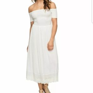 Roxy white midi dress SALE